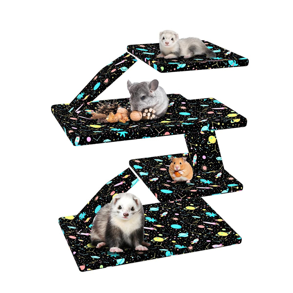 YKD forro acolchado para jaula Ferret Nation, unidad doble, comodidad y limpieza.