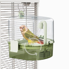 YOOSO WING ducha con dos modos para aves, experiencia natural