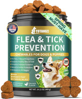 YOTANGO: bote de masticables para prevención natural de garrapatas en perros