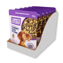 Your Pet's Kitchen Turkey Fare 9oz bolsa: empaque práctico para alimentar a diario.