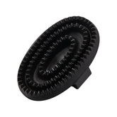 Youven cepillo curry goma compacto con manija para cepillado suave y cómodo