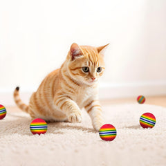 Pelotas de sisal de YULOYI, resistentes para morder en interiores.