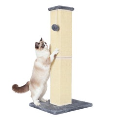 YULOYI poste rascador para gatos de 32 pulgadas, protege muebles.