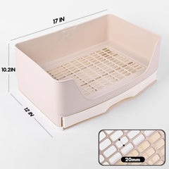 Rejilla Yuoaes para bandeja de conejo, protección de la limpieza.