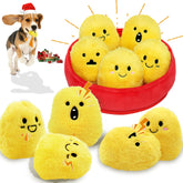 YZHDUXIU nuggets de pollo interactivos con sonido para mantener al perro entretenido.