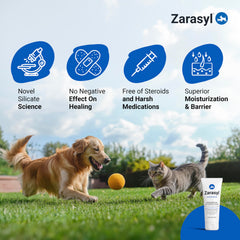 Zarasyl Companion barrera-protectora-piel crea una capa suave para zonas irritadas.
