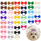 Zelphvt arco de pelo para perro de 2 pulgadas, ideal para peinados elegantes en paseos.