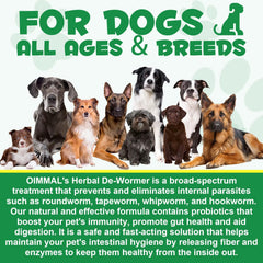 Zenpaws No Más Gusanos: etiqueta frontal con indicaciones y beneficios digestivos