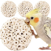 Zephyriel bola sola para pájaros, ideal para forrajeo y desgaste de uñas y picos.