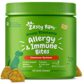 Zesty Paws Aller-Immune Bites en botella para uso diario