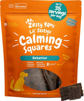 Gominolas calmantes Zesty Paws en empaque para perros ansiosos y nerviosos