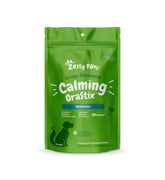 Zesty Paws OraStix calming sticks pack shot for nerves during fireworks