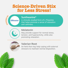 Zesty Paws OraStix ingredients with hemp, melatonin, chamomile for relaxation