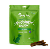 OraStix de Zesty Paws, palitos para dientes sanos y encías fuertes.