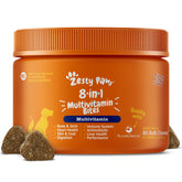 Zesty Paws: bote de multivitaminas para perro, soporte integral de salud diaria.