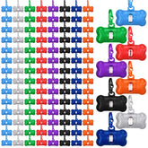 Zhehao dispensador de bolsas para heces en forma de hueso, práctico para paseos.