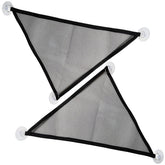 Zhuohai hamaca para lagarto en negro, soporte transpirable y estable con ventosas.