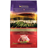 Zignature Cordero croquetas en bocado pequeño para perros, fórmula de ingredientes limitados.