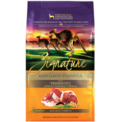 Zignature Kangaroo: bolsa de 12,5 libras para una alimentación estable.