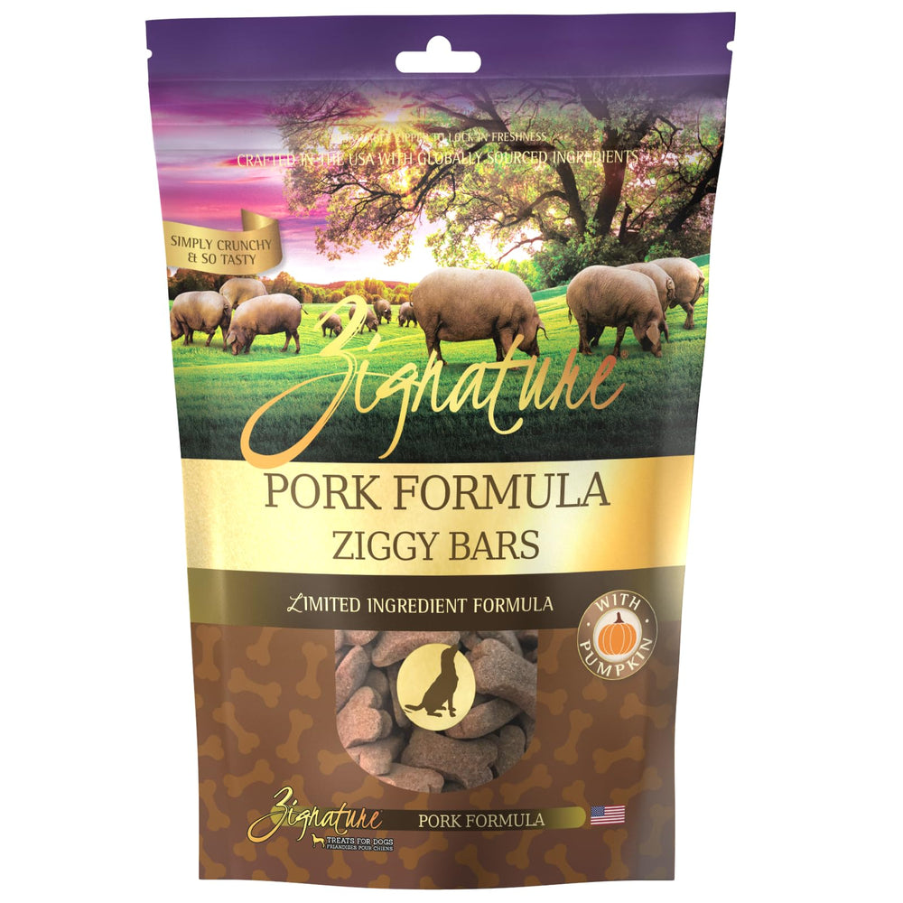 Zignature Ziggy Bars: galletas crujientes con forma de hueso para entrenamiento