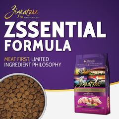 Zignature Zssential proteinas animales y pescado para dieta equilibrada