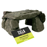 Zilla refugio de roca de piedra lutita ofrece escondite seguro para reptiles.