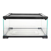 Zilla QuickBuild Terrario 10 galones frente con vista clara para observar la mascota
