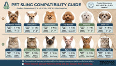 Zingaroo sling-mascota correa acolchada ajustable para mayor confort.