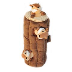 ZippyPaws Burrow interior rellenable, fomenta el juego de esconder y buscar