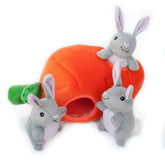 ZippyPaws Burrow: zanahoria interactiva para juego y estimulación diaria