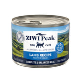 ZIWI Peak: lata de cordero para gatos, nutrición natural en cada comida.