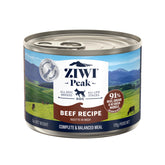 Lata Ziwi Peak ternera 6oz en caso de 12, alimento completo para perros