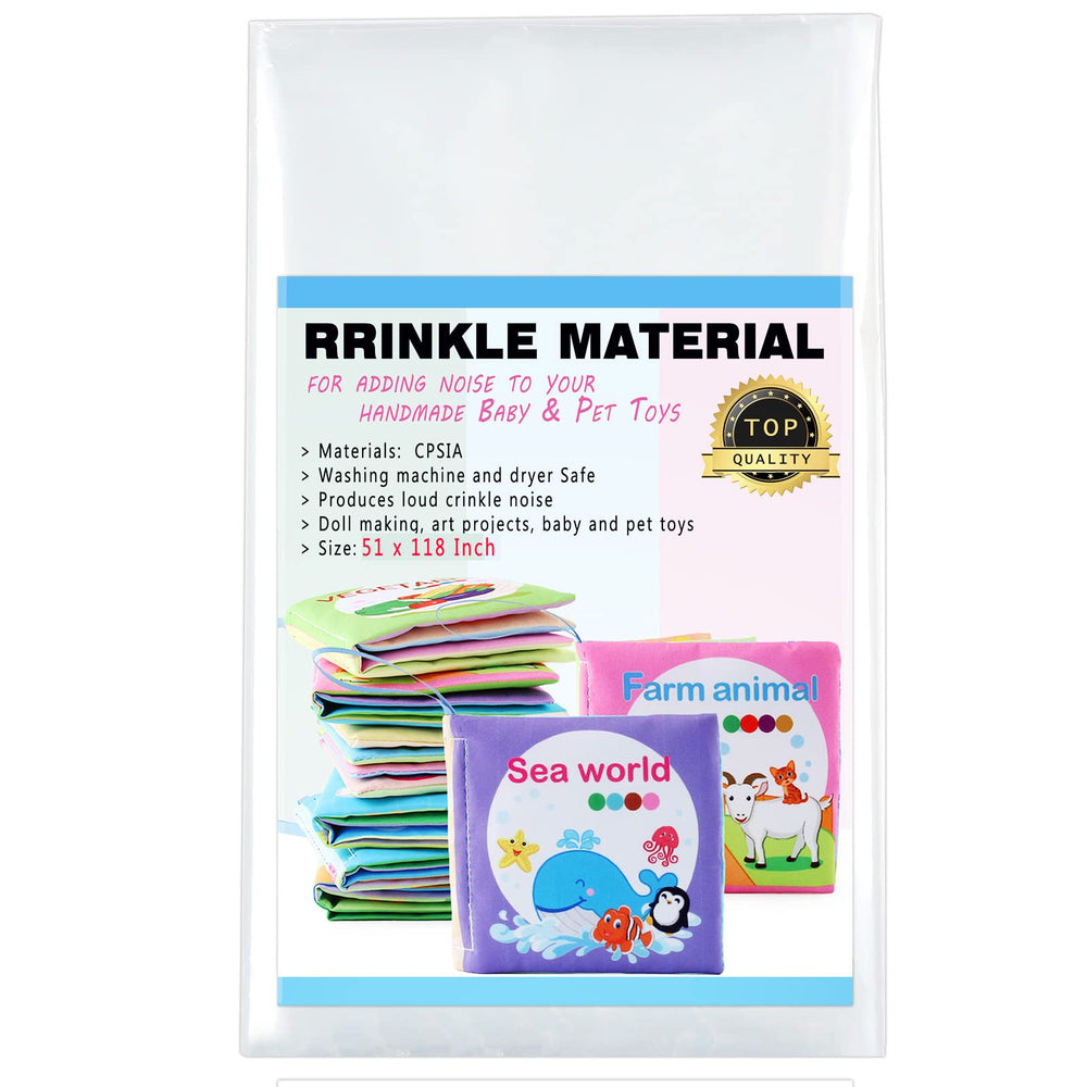 Zonon papel crujiente con ruido, 51 x 118 pulgadas, ideal para juguetes