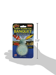 Detalle del bloque Banquet Plancton, liberación gradual para alimento diario.