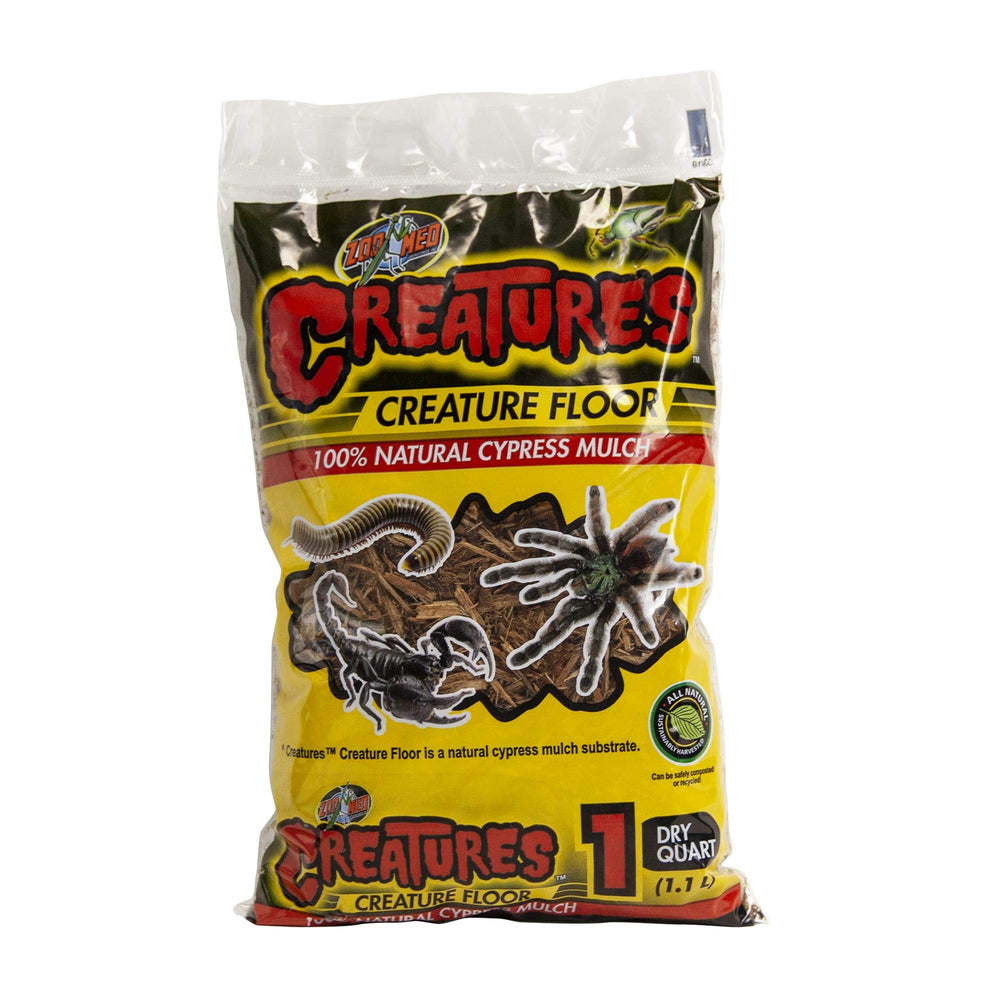 Zoo Med Creatures Floor: sustrato de ciprés que retiene humedad para terrarios