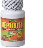 Zoo Med Reptivite con D3, frasco de 2 oz para reforzar la dieta de reptiles.