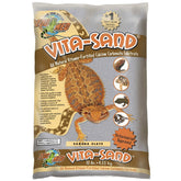 Zoo Med Vita Sand en bolsa de 10 libras, sustrato natural para reptiles desérticos.