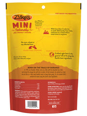 Zuke's Mini Naturals: snacks para entrenamiento, refuerza conductas deseadas de forma positiva.
