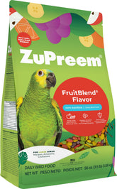 ZuPreem FruitBlend: pellets con formas y colores que estimulan la exploración alimentaria del loro