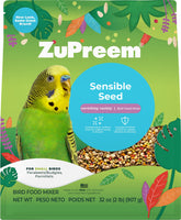 ZuPreem Sensible Seed para periquitos, mezcla atractiva para alimentación diaria y forraje.