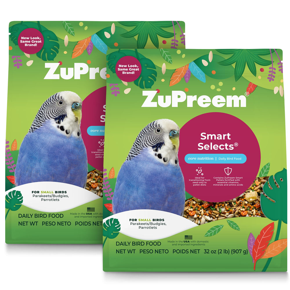 ZuPreem Smart Selects para periquitos, alimento diario balanceado.