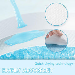 Almohadilla Zuqqony para arena con aroma fresco para controlar olores.