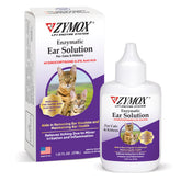 Solución Zymox enzimática para oídos de gato, limpia suavemente y refresca