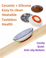 ZYUTONG: cuenco cerámico sin cadmio para seguridad alimentaria