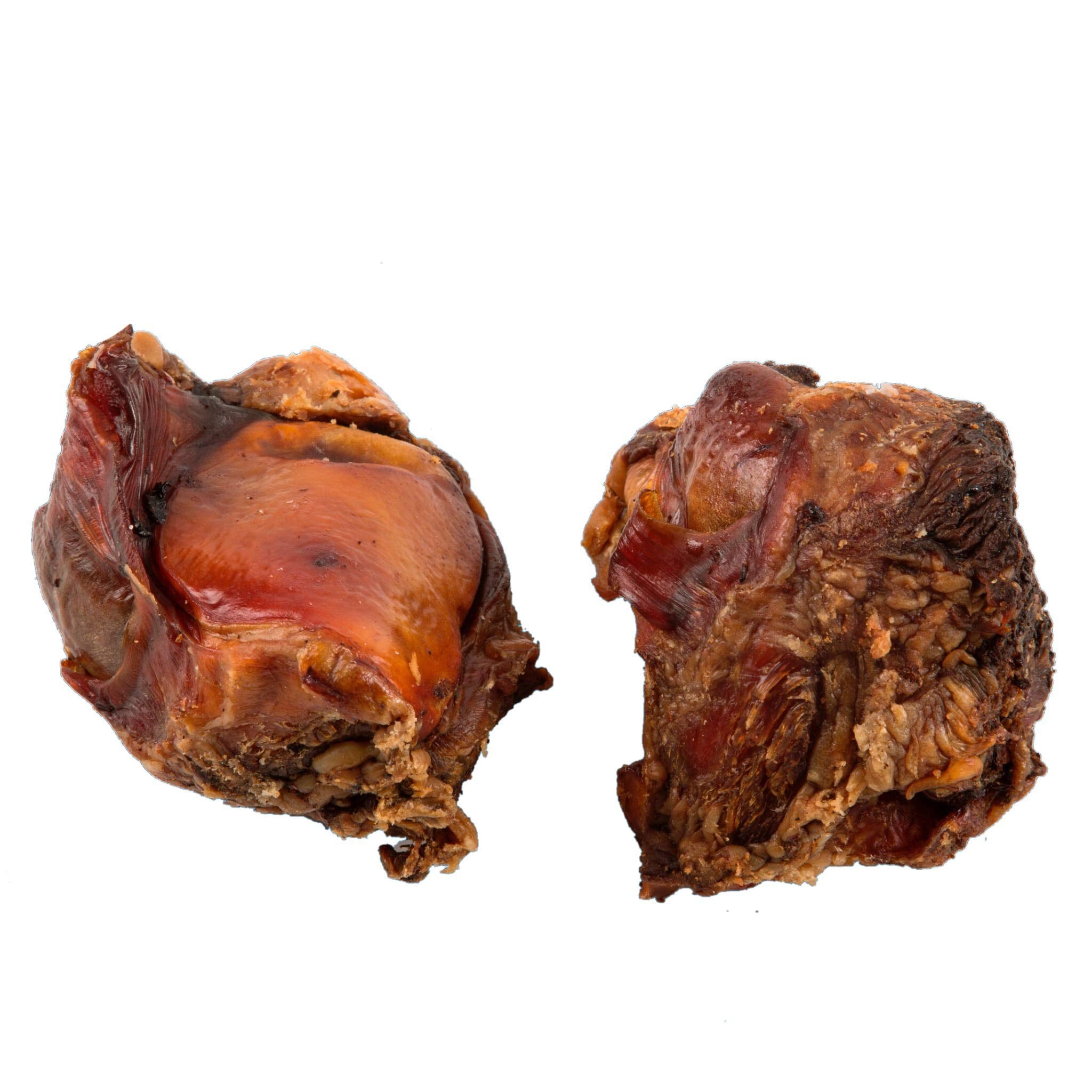 Paquete de 10 huesos de rodilla de res 123 Treats para meriendas diarias.