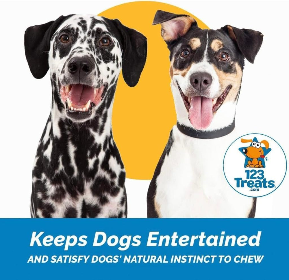 123 Treats masticación larga para perros agresivos, manteniendo ocupados.