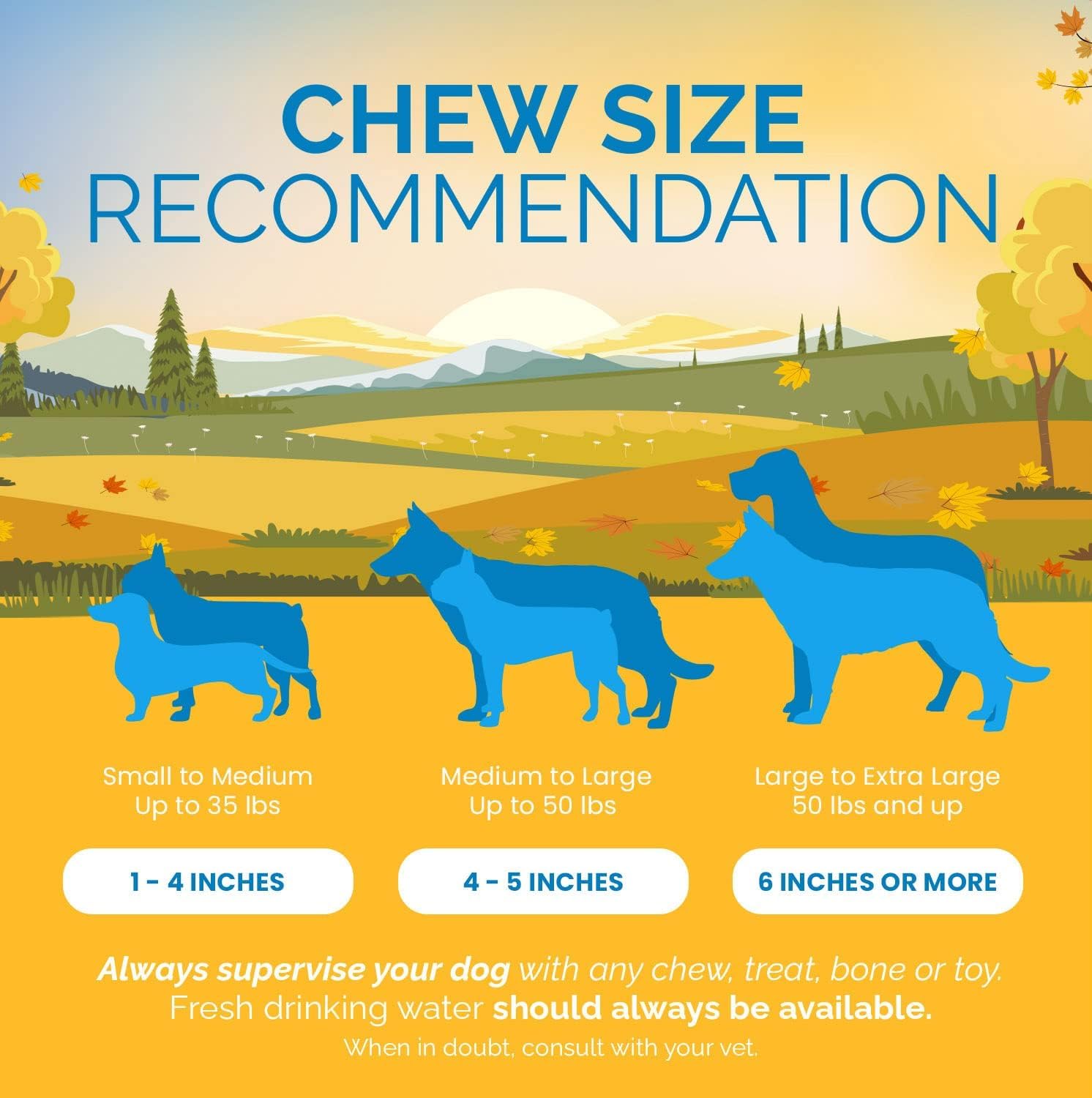 123 Treats natural sin químicos añadidos para el bienestar del perro.