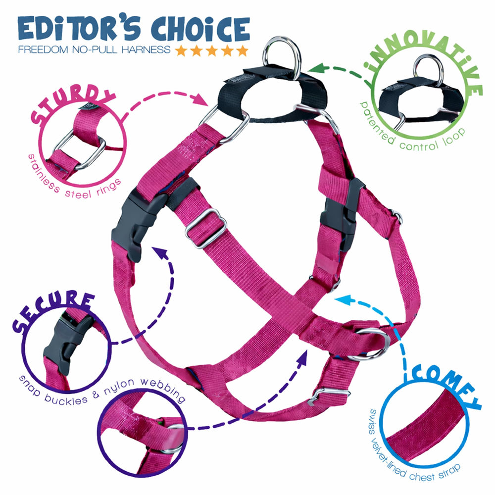 Herrajes de acero inoxidable de 2 Hounds Design para mayor durabilidad