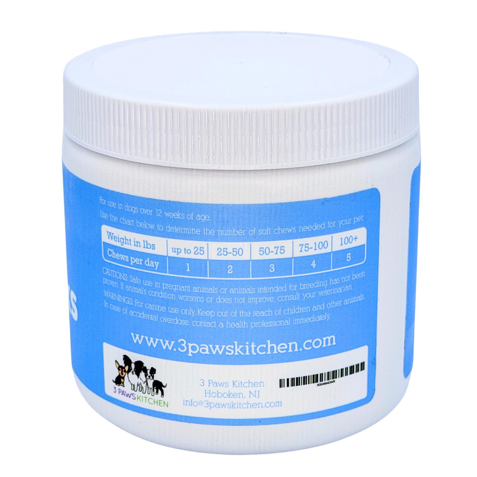 3 Paws Kitchen Snooze Snacks, croquetas naturales, sabor agradable