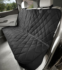 4Knines funda asiento trasero perro: protección impermeable para viajes seguros.